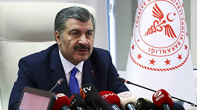 saglik bakani koca turkiye de corona