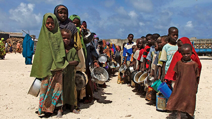 Somalide 1,3 milyon kişi acil gıda yardımına ihtiyaç duyuyor