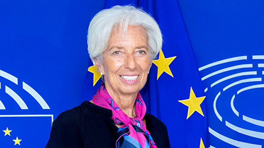 Avrupa Merkez Bankası (ECB) Başkanı Christine Lagarde.