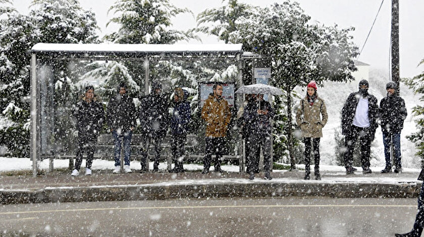 Meteorolojiden bazı illere kar yağışı uyarısı yapıldı.