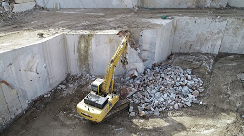 Çin'e yönelik doğal taş ihracatı son 10 yılda büyük artış göstermişti.