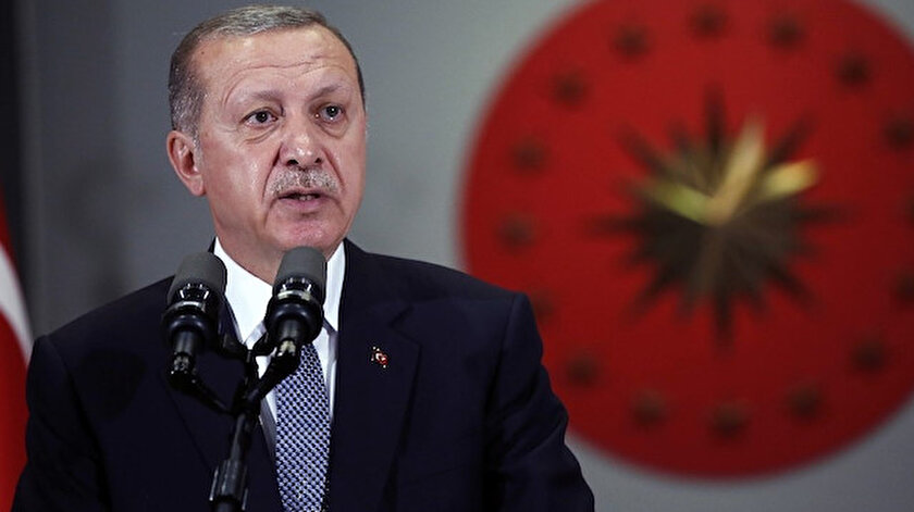 Cumhurbaşkanı Recep Tayyip Erdoğan.