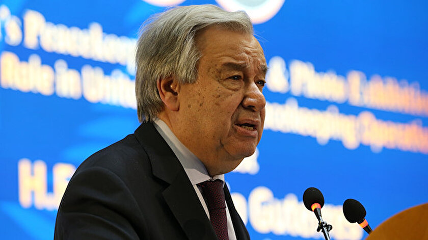 Birleşmiş Milletler (BM) Genel Sekreteri Antonio Guterres