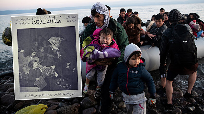 Yunanistan sınırındaki mülteci krizi İkinci Dünya Savaşı'nda Avrupalı mültecilerin Ortadoğu'da ağırlanmasını hatırlattı. 