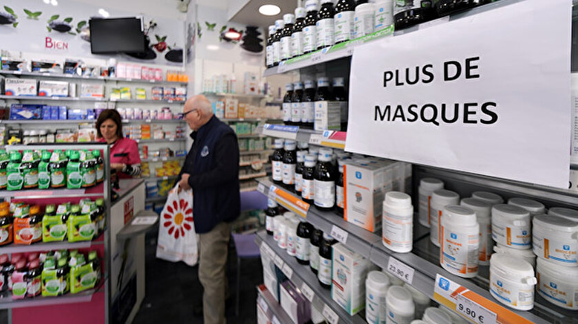 Fransa Da Sosyal Hayat Durdu Koronavirus Nedeniyle Olu Sayisi 7 Ye Yukseldi