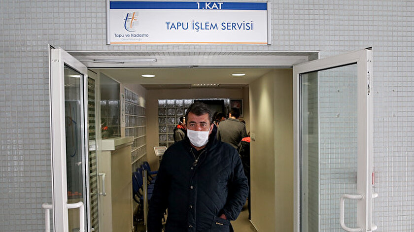 Web tapu uygulaması ile temasın azaltılması hedefleniyor.