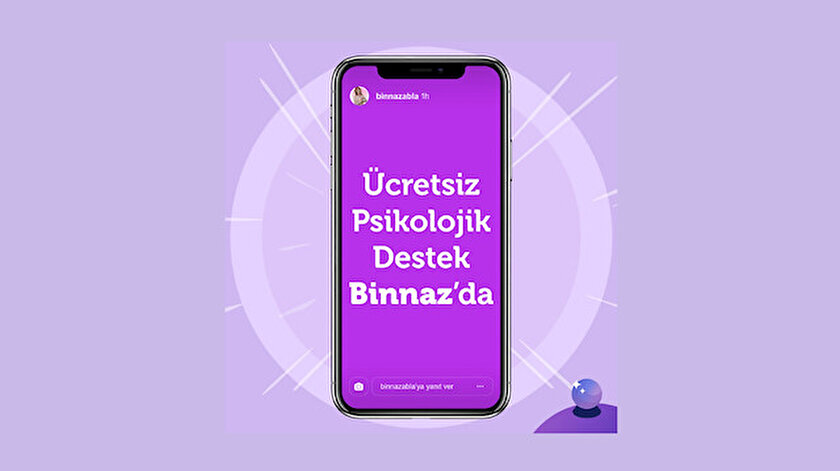 Psikolojik destek verecek.