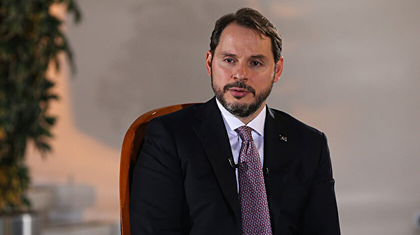 Hazine ve Maliye Bakanı Berat Albayrak açıklama yaptı.