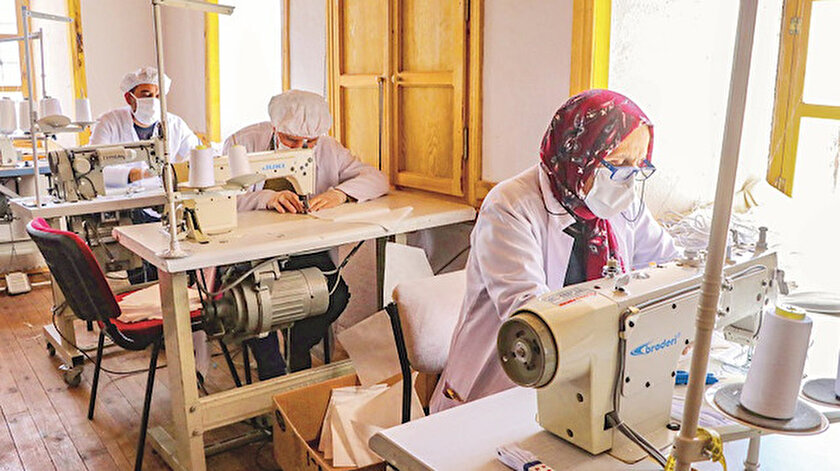 Van Olgunlaşma Enstitüsü Müdürlüğü’ndeki atölye