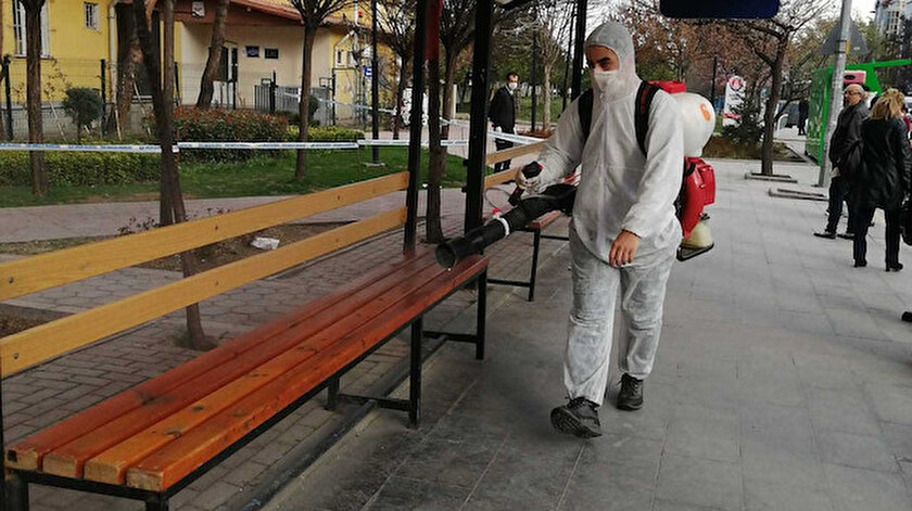Sincan'da hijyen seferberliği devam ediyor.