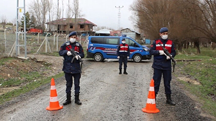 Çankırı’da bir köye tedbir amaçlı giriş ve çıkışlar durduruldu