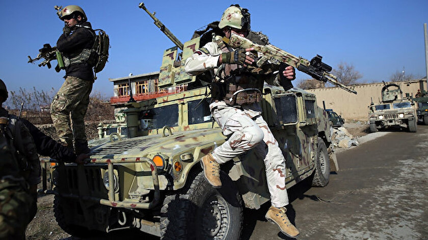 ABD'ye ait Bagram Hava Üssü.