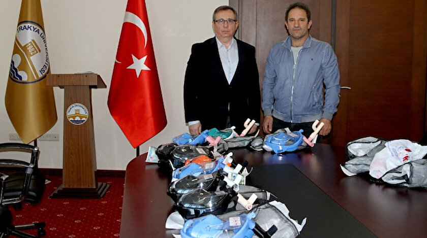 Üniversiteden entübe hastalara nefes olacak üretim