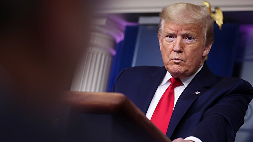 ABD Başkanı Donald Trump basın toplantısında konuştu.
