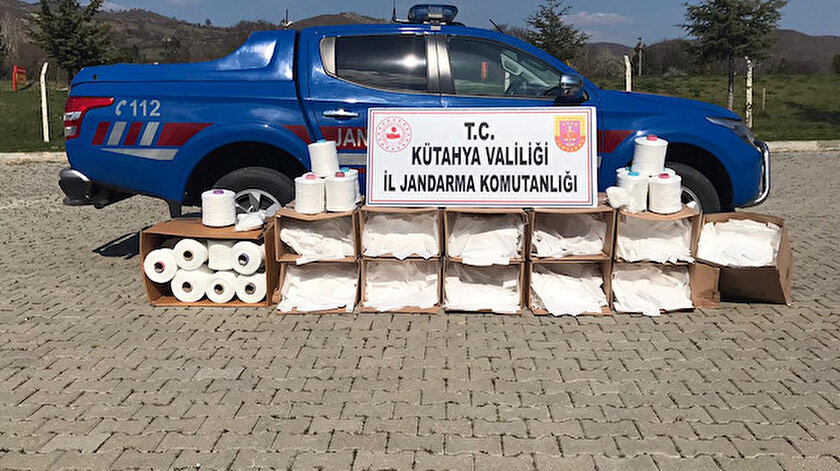 Kutahya Da Kacak Uretilen 22 Bin Maskeye El Konuldu
