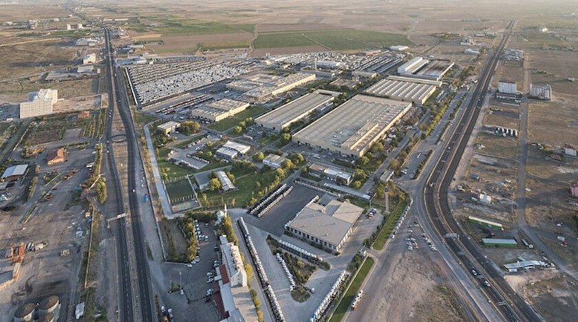 Mercedes-Benz Türk fabrikası.