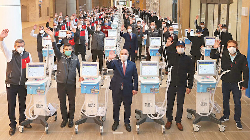 İkinci müjde: Yerli solunum cihazları açılışa yetişti