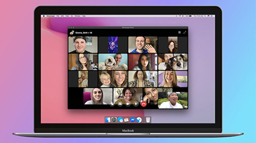 Messenger Rooms toplamda 50 kişiye kadar katılma izin veriyor.