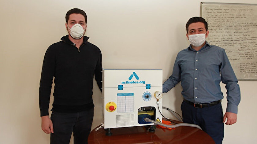 Gönüllü mühendisler acil durum solunum cihazı prototipi üretti