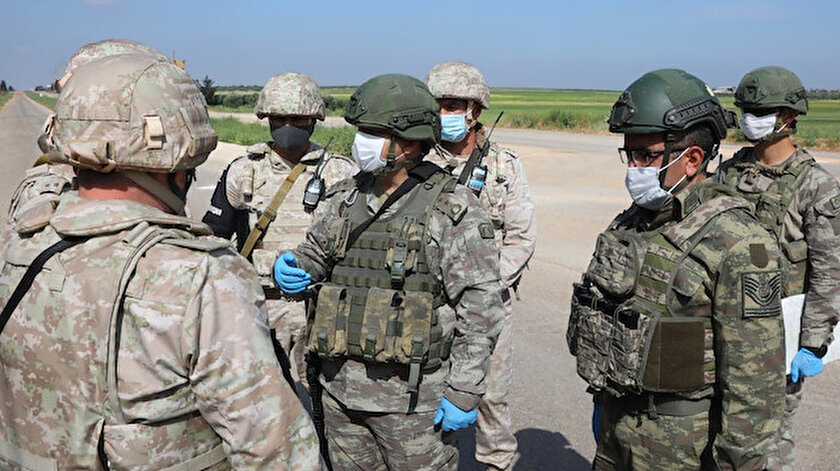 M4 kara yolunda 6ncı Türk-Rus Birleşik Kara Devriyesi icra edildi
