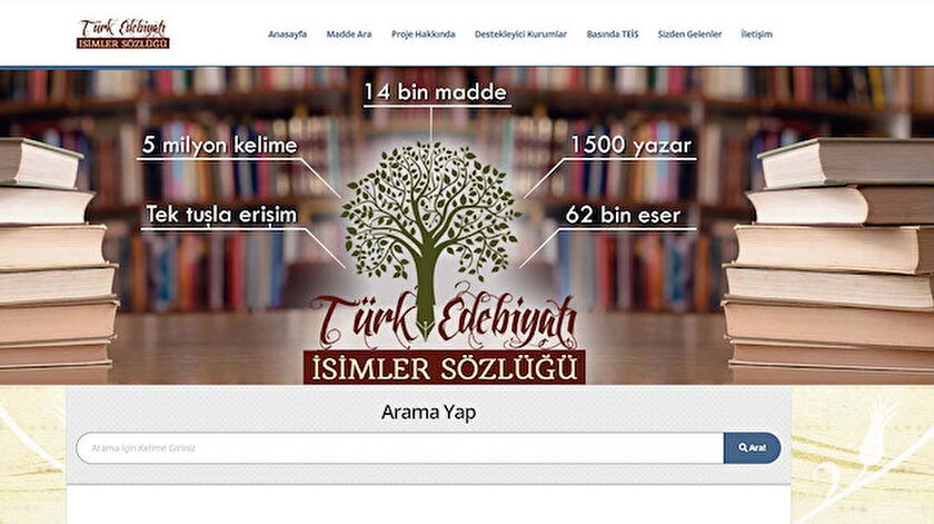5 milyon kelimelik turk edebiyati isimler sozlugu erisime acildi yeni safak