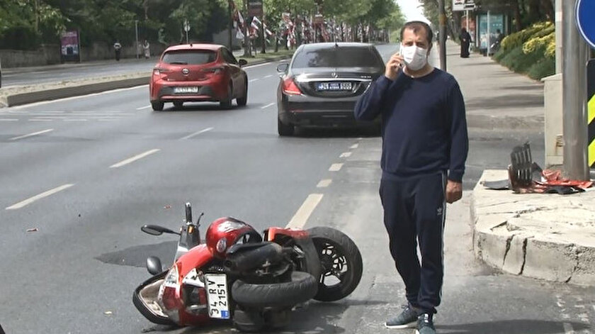 Meşhur Adıyaman Çiğköftecisi” markasının sahibi Ömer Aybak kaza geçirdi.