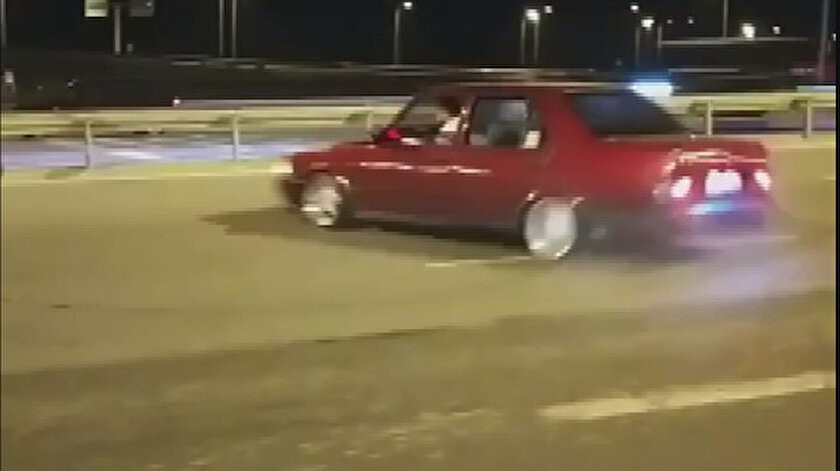 Trafik magandasının videosu sosyal medyada tepki toplamıştı.