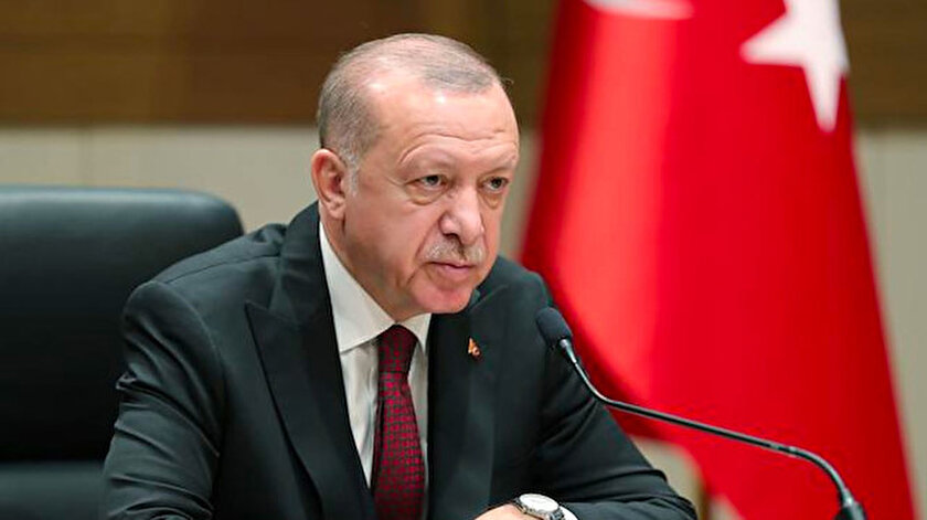 Cumhurbaşkanı Recep Tayyip Erdoğan.