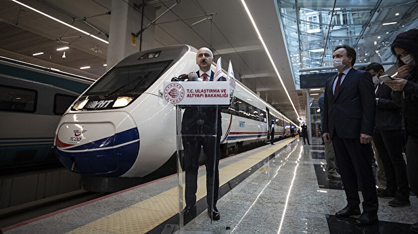 Hizli Tren Seferleri Yeniden Basladi Ulastirma Ve Altyapi Bakani Adil Karaismailoglu Dan Bilet Aciklamasi