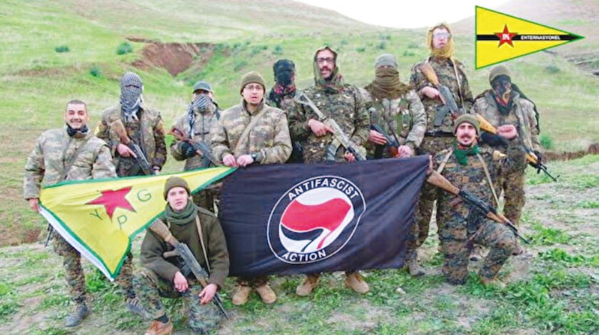 PKK/YPG'nin eğittiği ANTIFA ülkeyi yakıyor.