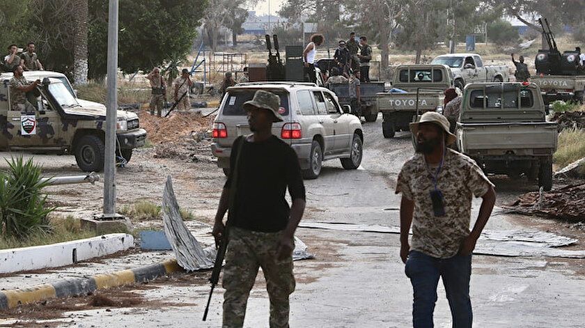 Libya ordusu, Hafter milislerinin işgalindeki Trablus Uluslararası Havaalanı’nda kontrolü sağlamıştı.
