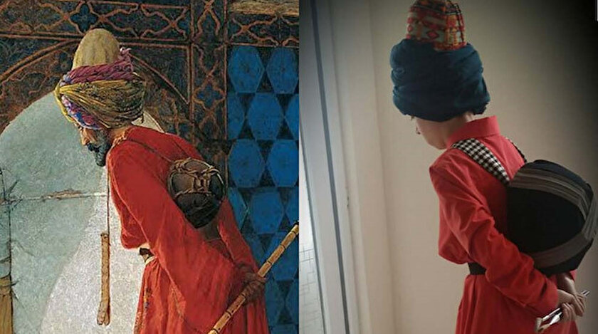 Osman Hamdi Bey'in 'Kamplumabağa Terbiyecisi' adlı eserine hayat verdi.