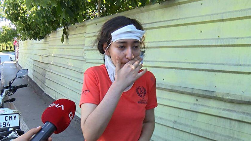 Kazanın şoku üzerinde olan Şeker, hastaneye gitmeyi kabul etmeyerek sınava girmeyi tercih etti.