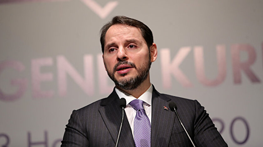 Hazine ve Maliye Bakanı Berat Albayrak açıklama yaptı.
