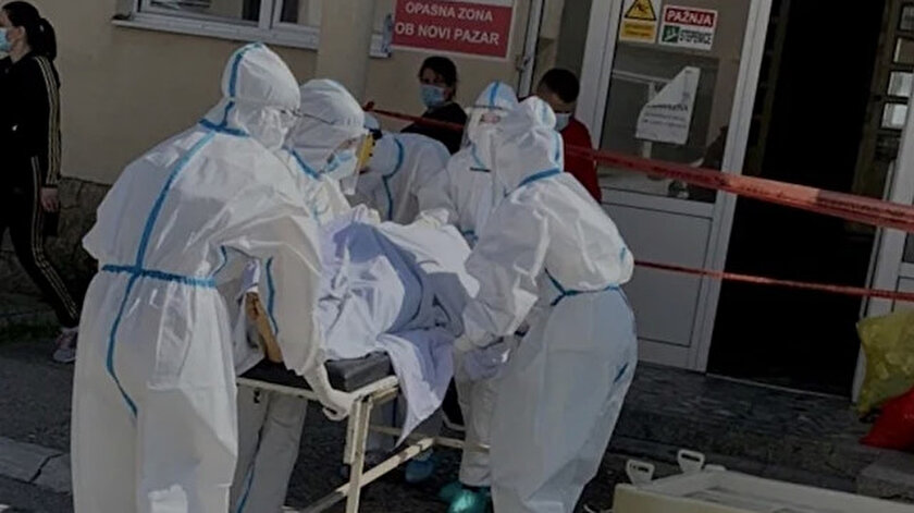 Koronavirüsün ağır şekilde yaşandığı bölgede doktorların çoğunda salgın tespit edildi.