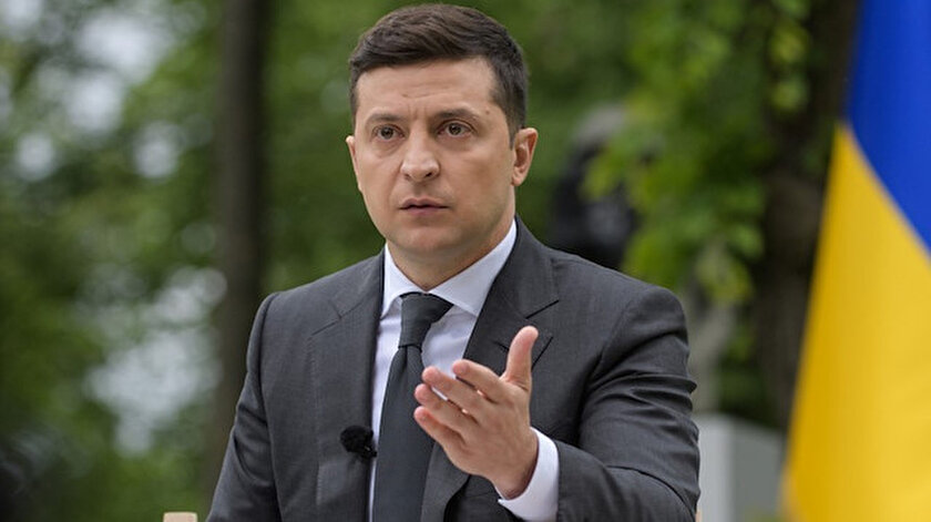 Ukrayna Devlet Başkanı Vladimir Zelenskiy.