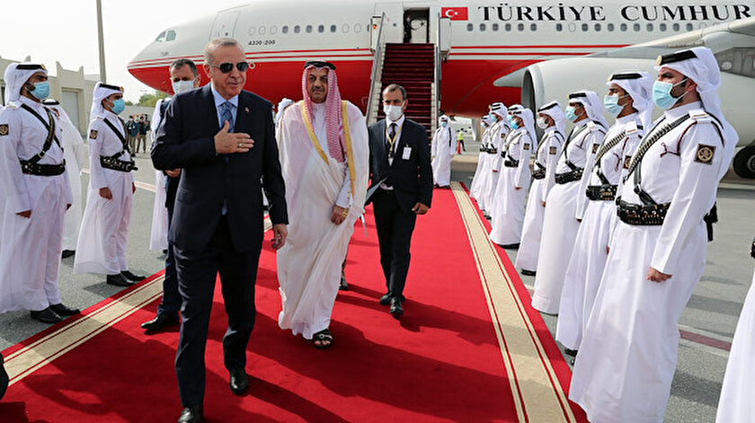 cumhurbaskani erdogan katar a gitti