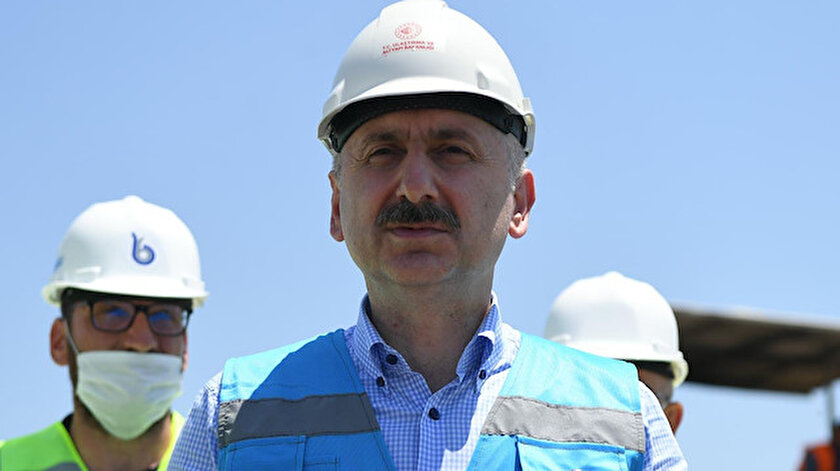 Ulaştırma ve Altyapı Bakanı Adil Karaismailoğlu Mersin'de.