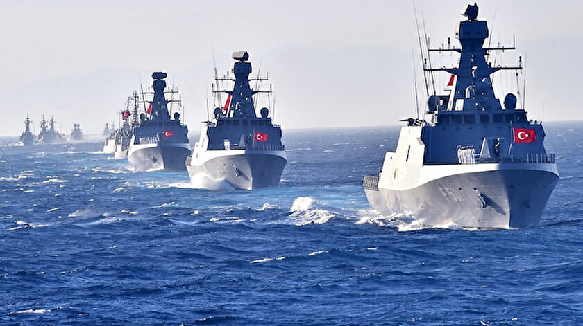 Türk Deniz Kuvvetleri 3 bölgede NAVTEX ilan etti: Libya açıklarında dev tatbikat gerçekleştirilecek