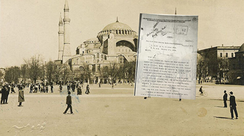 Ayasofya yaklaşık 500 yıl cami olarak kullanıldı.