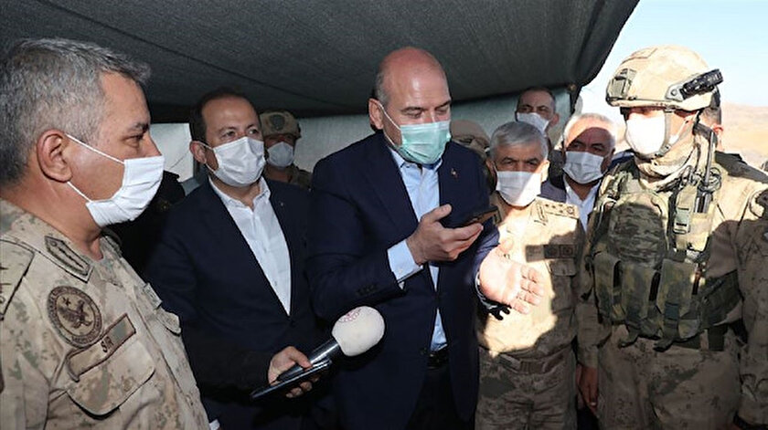 Cumhurbaşkanı Erdoğan, Soylu'yu arayarak Mehmetçikle görüştü.