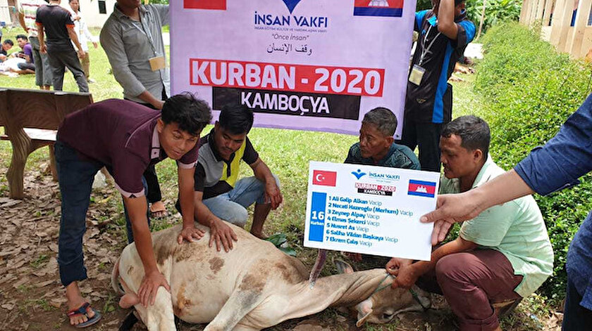 İnsan Vakfı bu yıl da yurt içi ve yurt dışı kurban çalışmalarını sürdürüyor.