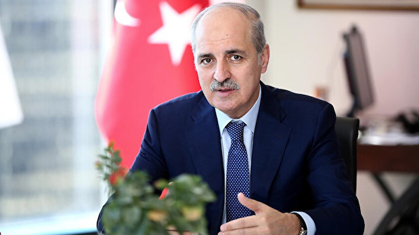 AK Parti Genel Başkanvekili Kurtulmuş, ÖNDERin bayramlaşma programında konuştu: Şimdi önümüzde Hz. Ömerin, Selahaddin Eyyubinin ve Yavuz Sultan Selimin vakfiyesi olan Kudüsü Şerif var