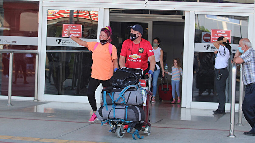 İngilizler, Türkiye'de tatil yapmaktan mutlu.