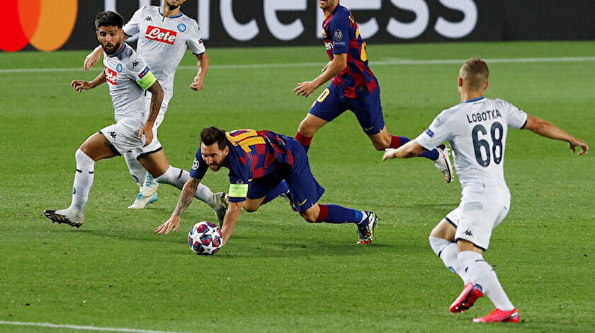 Şampiyonlar Ligi : Barcelona 3-1 Napoli maç özeti ve golleri