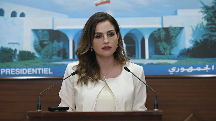 Lübnan Enformasyon Bakanı Menal Abdussamed