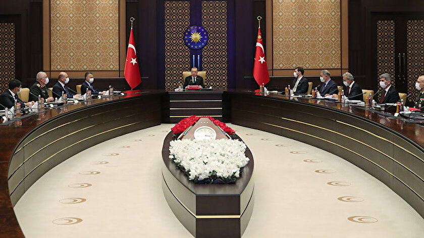 Cumhurbaşkanlığı Külliyesi'nde Savunma Sanayii İcra Komitesi Toplantısı yapıldı.