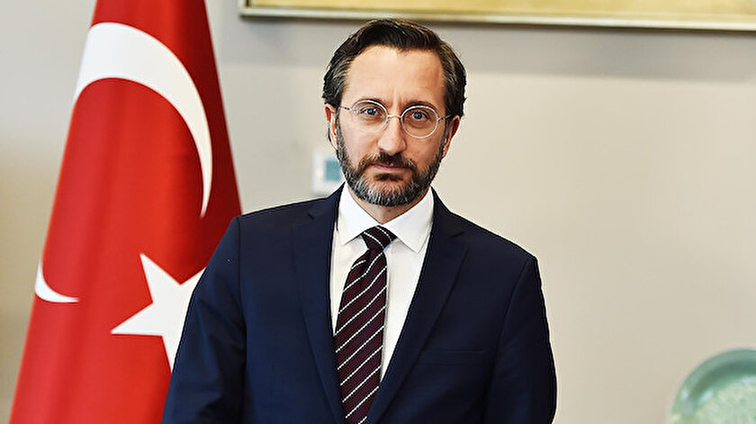 İletişim Başkanı Fahrettin Altun açıklama yaptı.