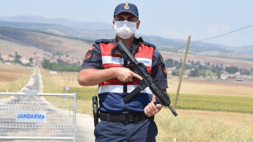 Çankırıda Yaylakent beldesi karantinaya alındı