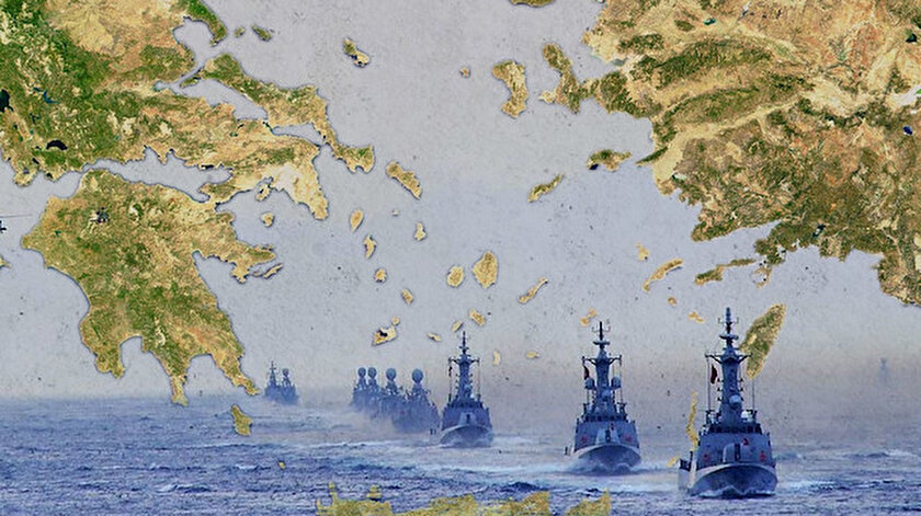 yunanistan adalari savasa hazirliyor